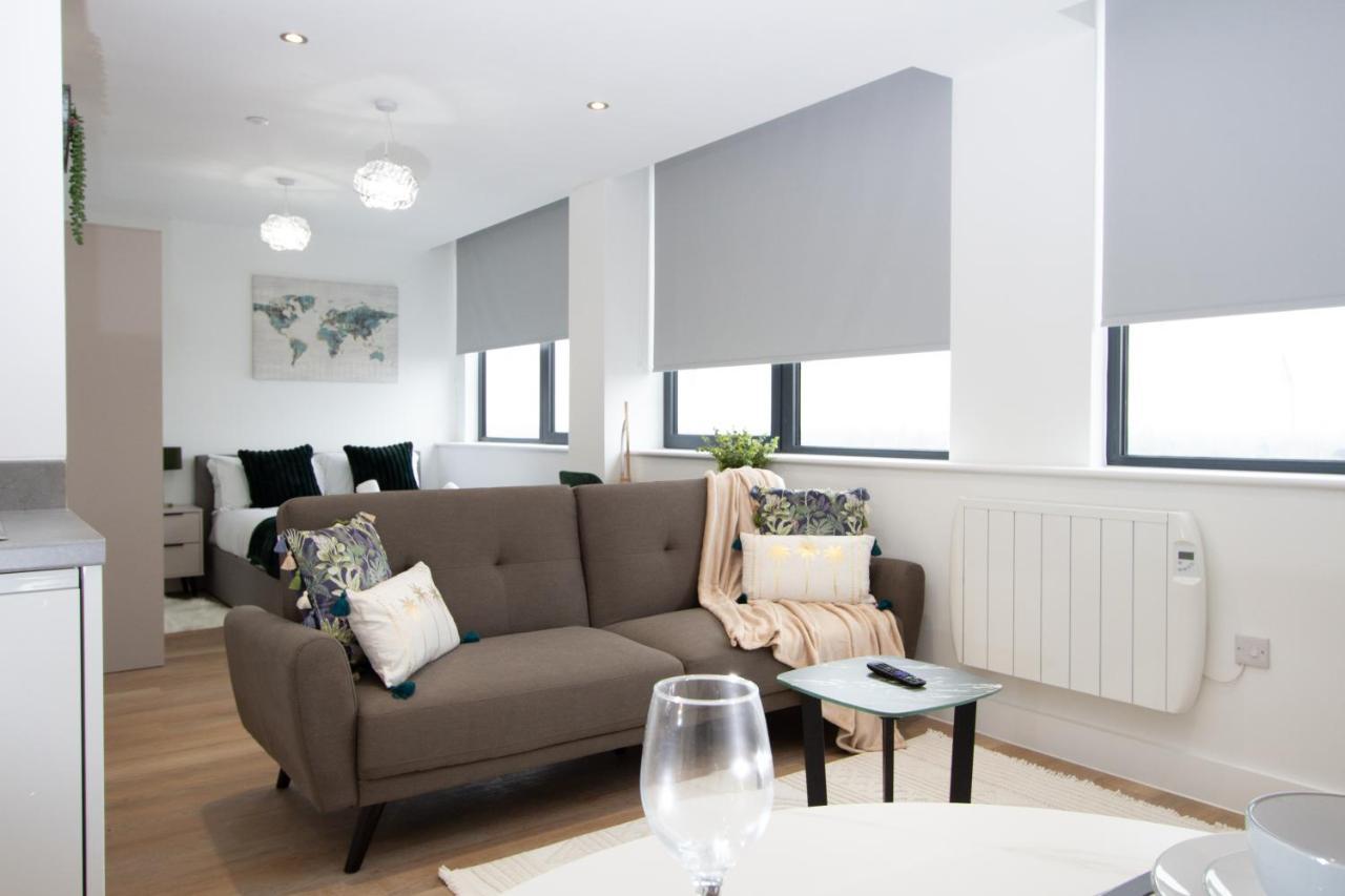 Stylish Studio Apt Overlooking Old Trafford Manchester Extérieur photo