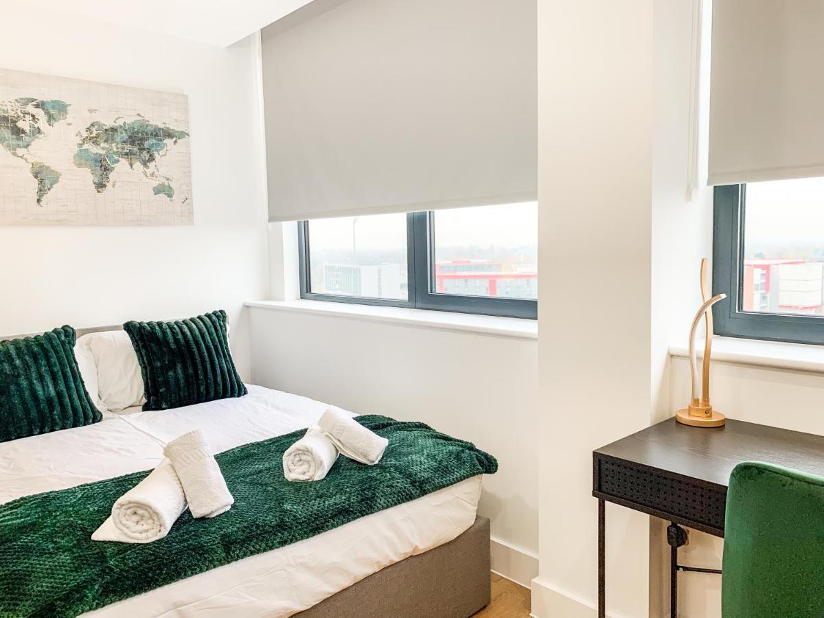 Stylish Studio Apt Overlooking Old Trafford Manchester Extérieur photo